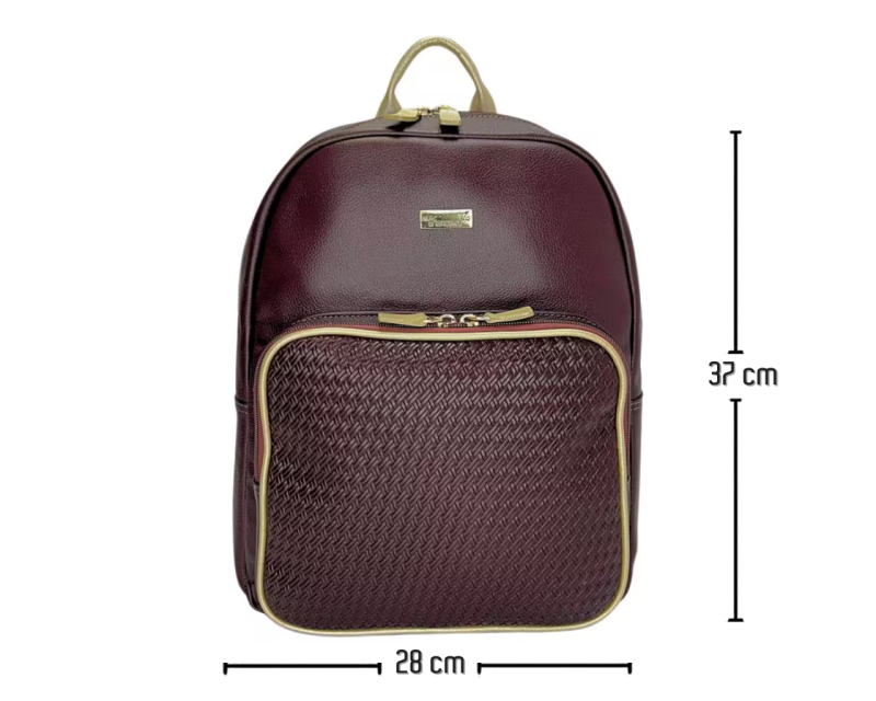 Morral Portatil Bella Grande Mimbre Vino - Imagen 8