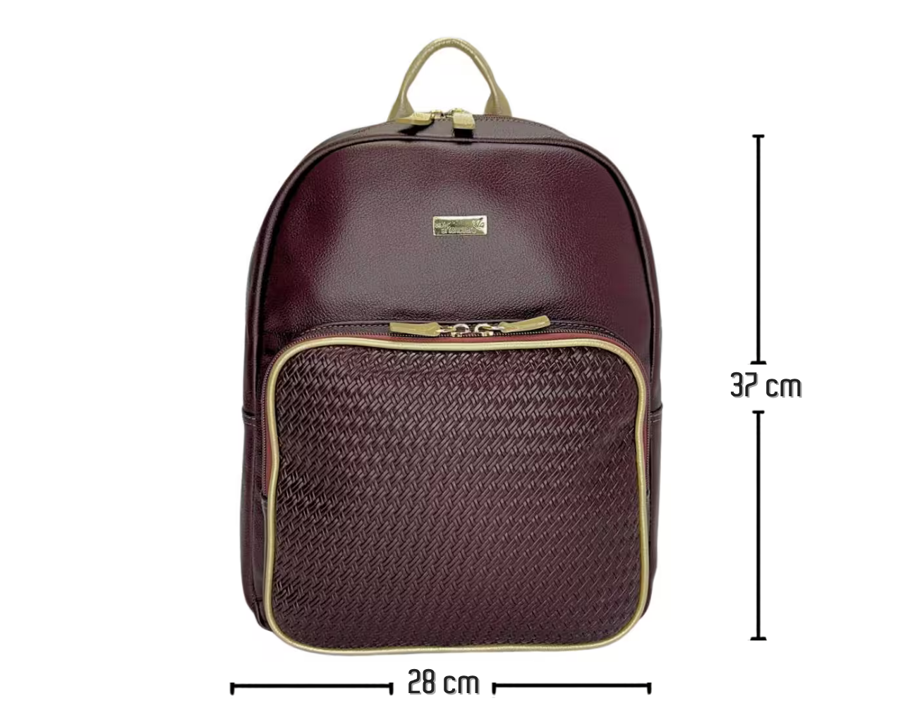 Morral Portatil Bella Grande Mimbre Vino - Imagen 8