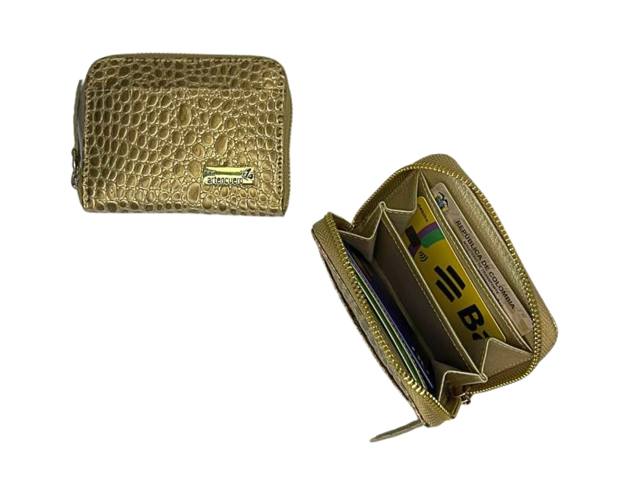 Tarjetero Dolly Talype Oro